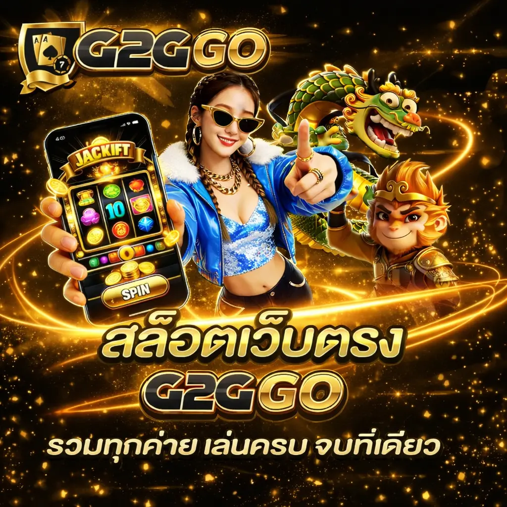 สล็อตเว็บตรง G2GGO แตกง่าย เว็บตรงแท้